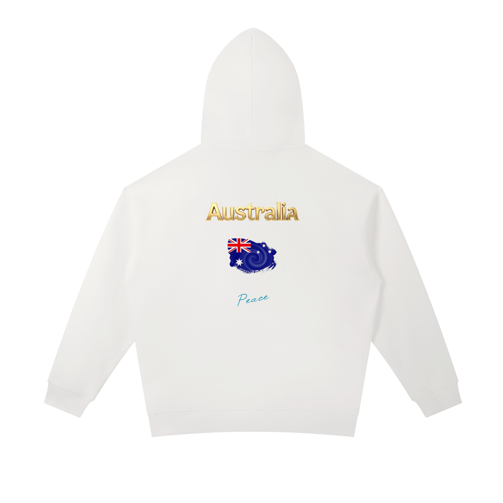 Australia fans - Peace - Essential Heavyweight Hoodie