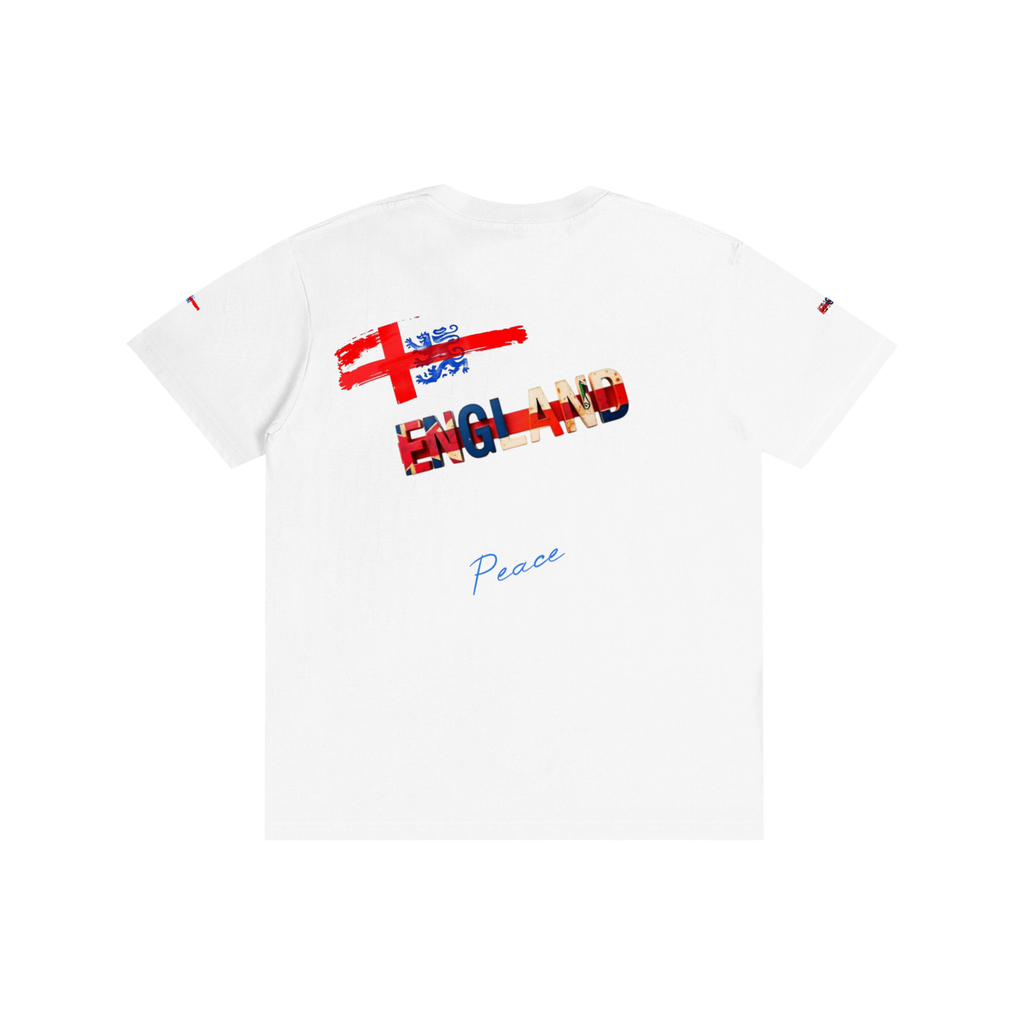 England fans - Peace -Pure Cotton Unisex T-Shirt