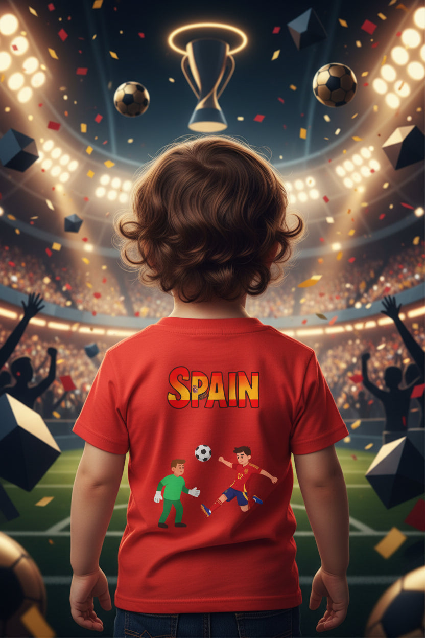 Spain Soccer Toddler T‑Shirt