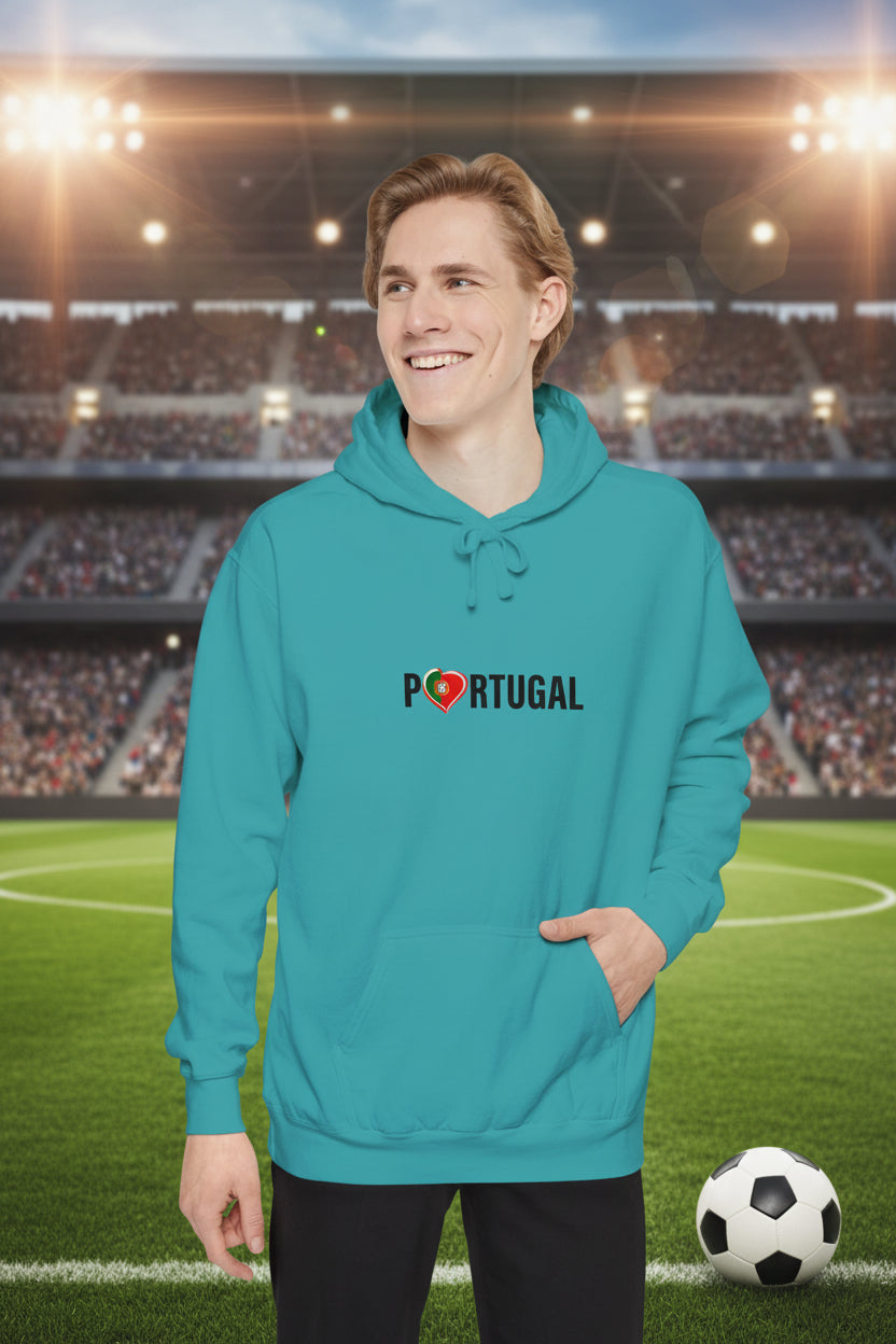 Portugal Heart Hoodie