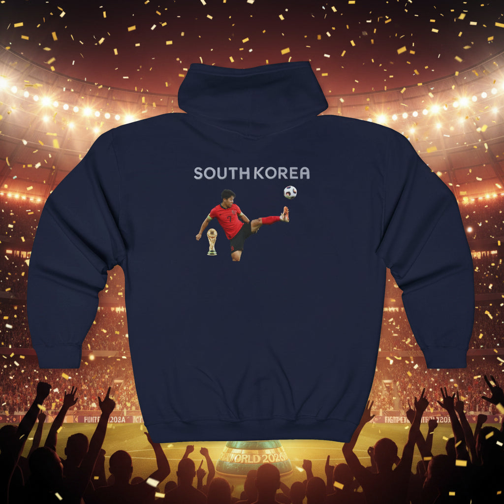 South Korea Soccer Zip Hoodie