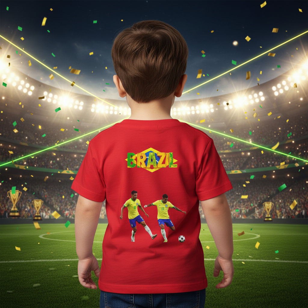 Brazil Soccer Toddler T‑Shirt