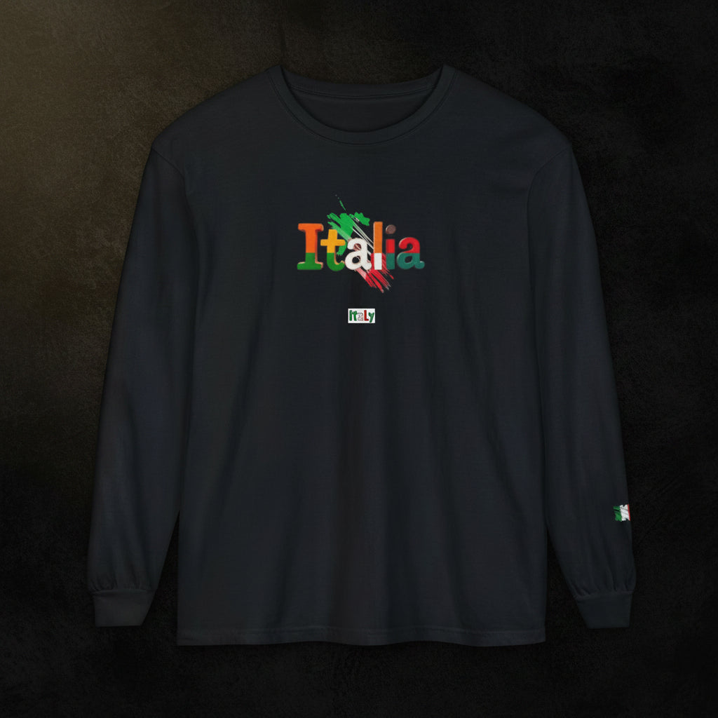 Italia Long Sleeve T-Shirt — Peace Message
