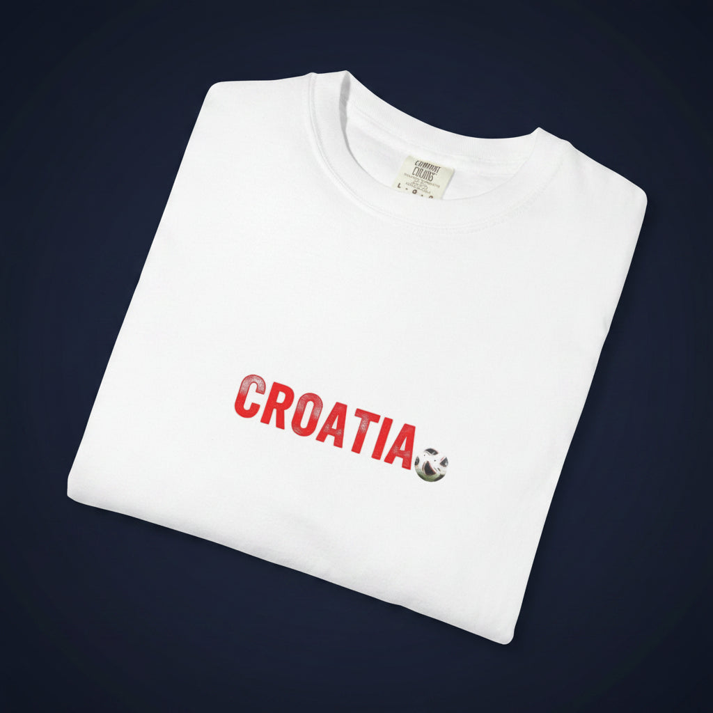 Croatia Soccer 100%  Cotton