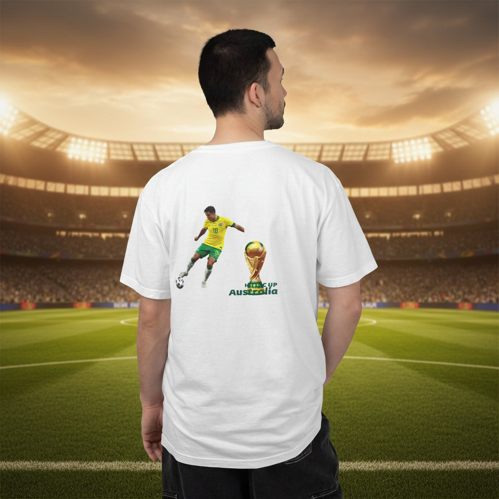 Australia World Cup 2026 Soccer 100%  Cotton