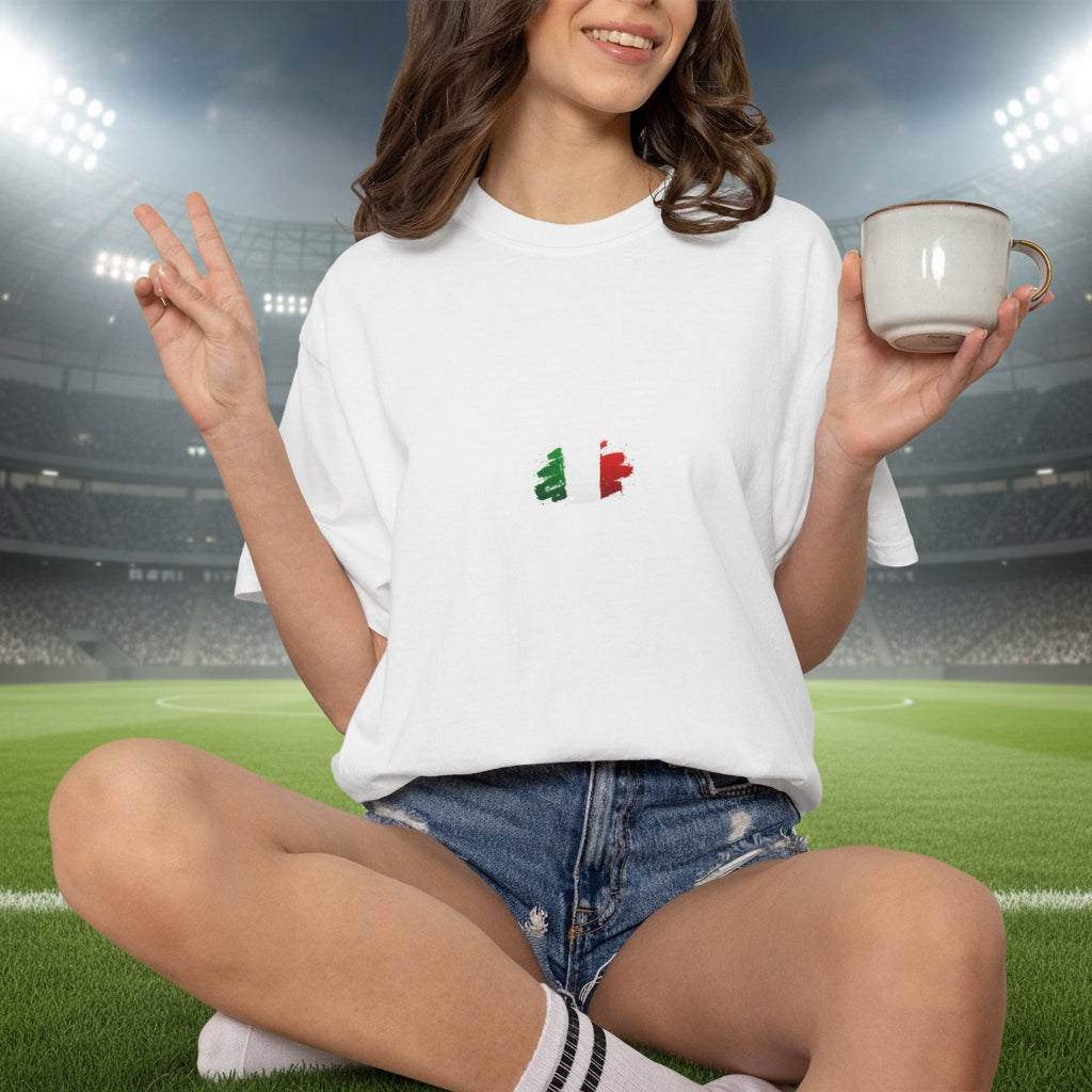 Italy World Cup 2026 Soccer T-Shirt 100% Cotton