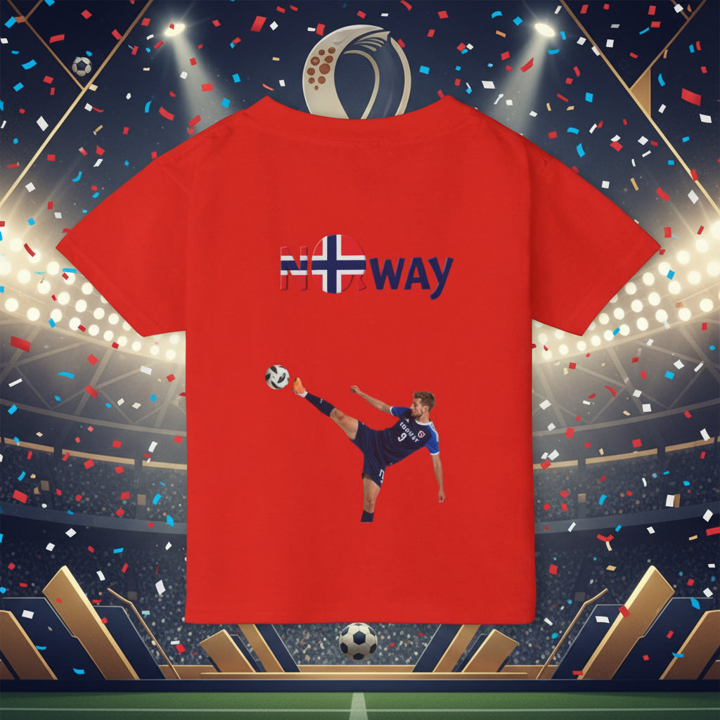 Norway Soccer Toddler T‑Shirt