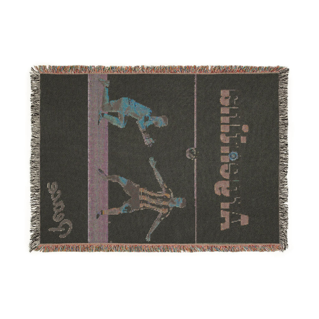 Argentina Soccer Woven Blanket