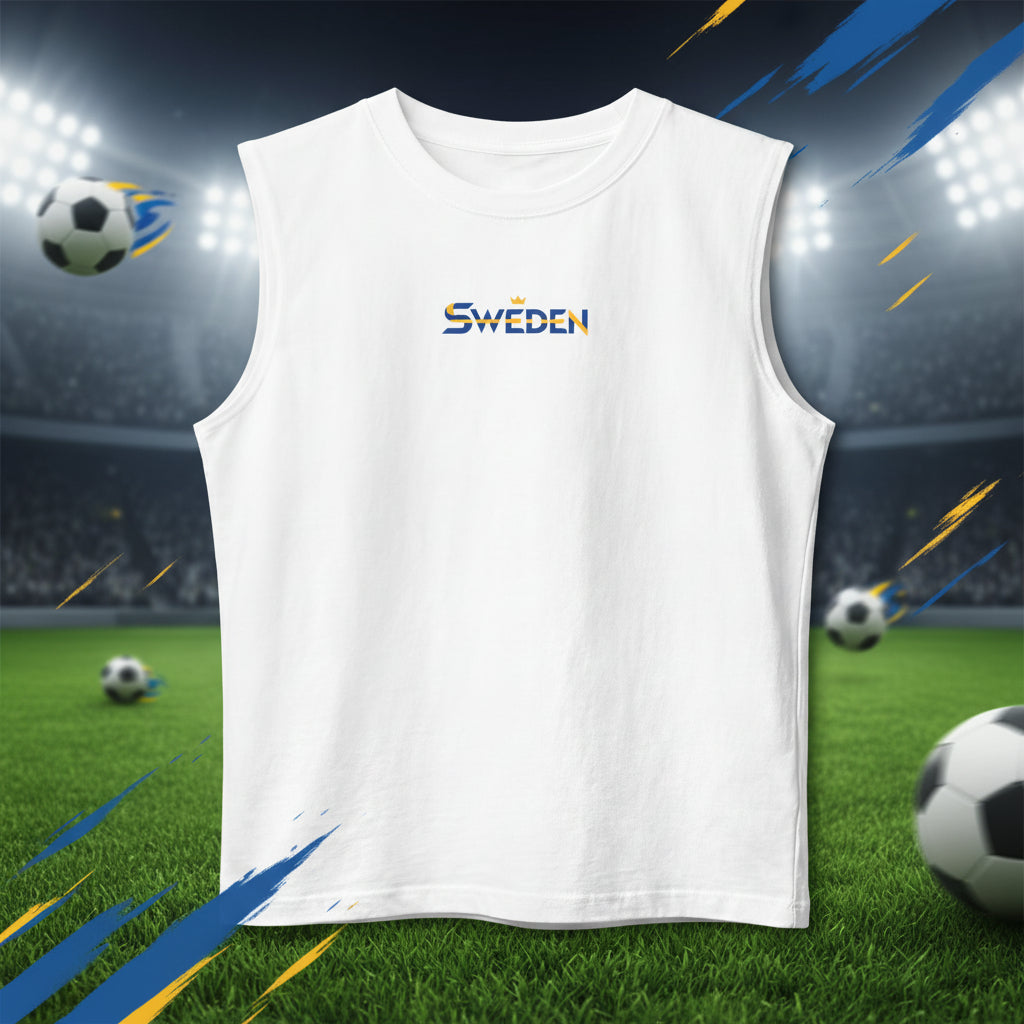 Sweden World Cup 2026 Muscle Tank Top