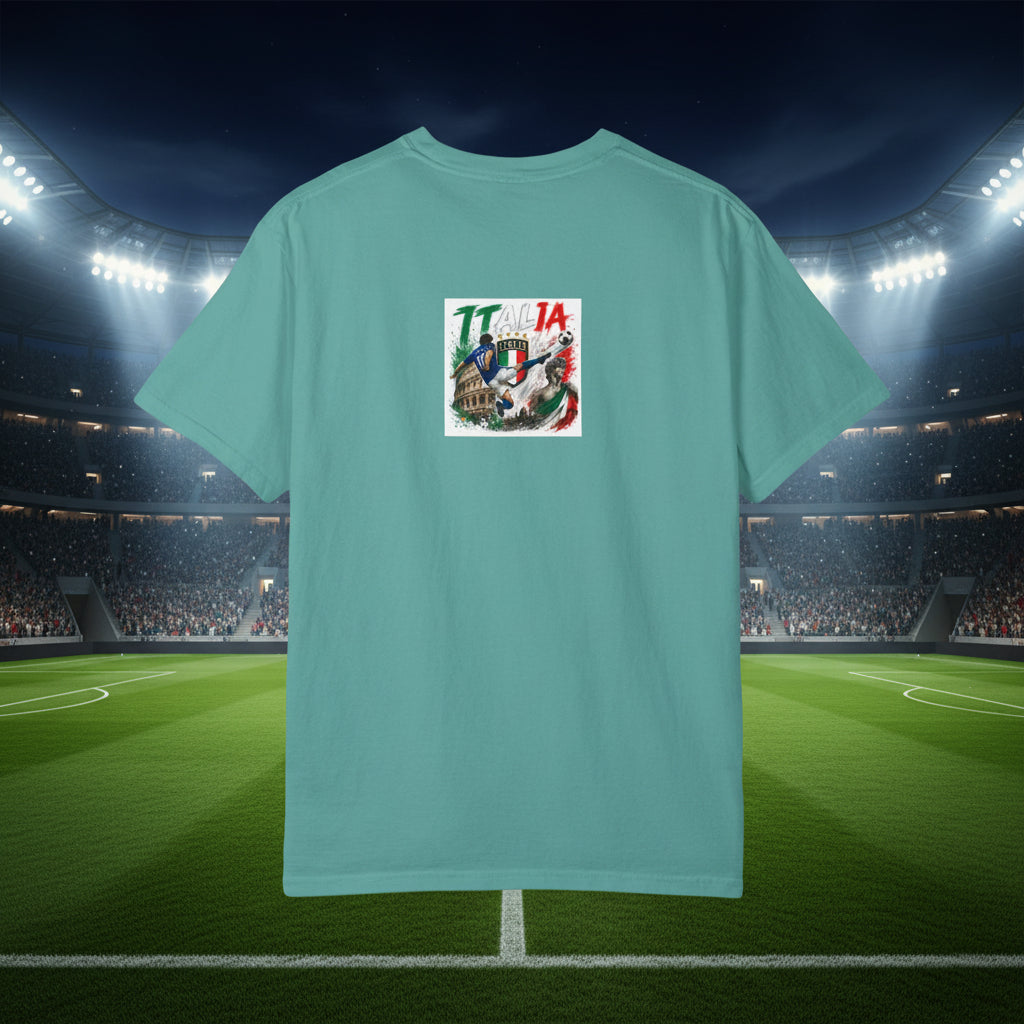 Italy World Cup 2026 Soccer T-Shirt 100% Cotton
