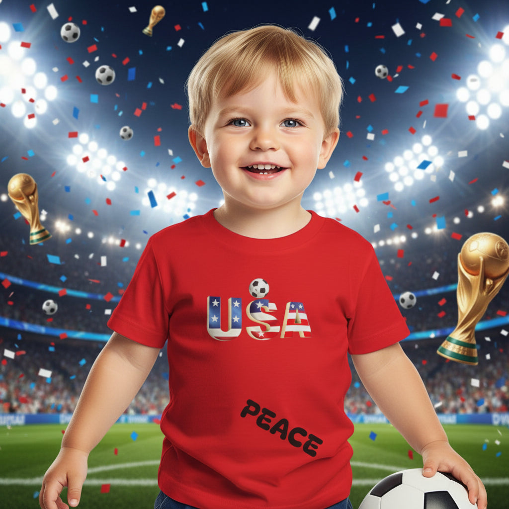 USA Soccer Toddler T‑Shirt