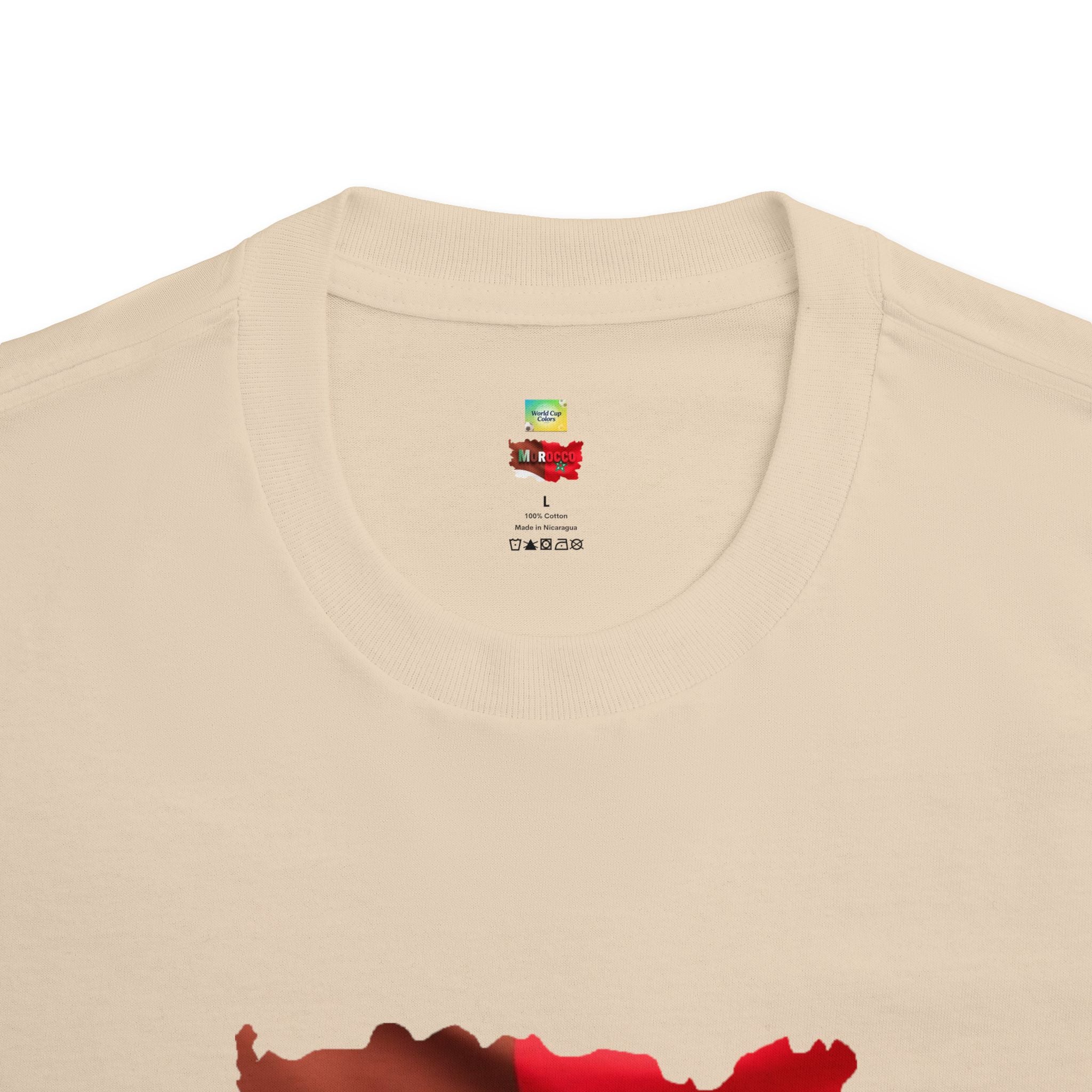 Morocco Flag Tee — Vintage Graphic T-Shirt (Morocco)
