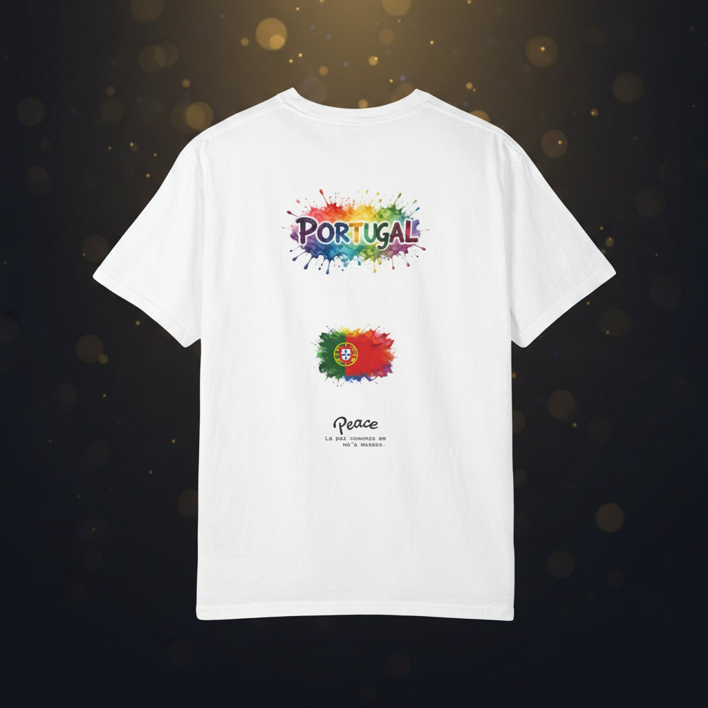 Portugal  T-Shirt — Peace message
