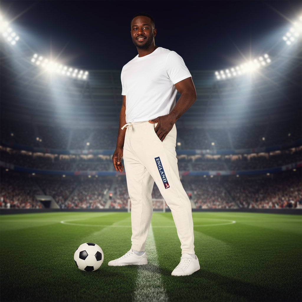 England World Cup 2026 Sweatpants 100% Ring-Spun Cotton