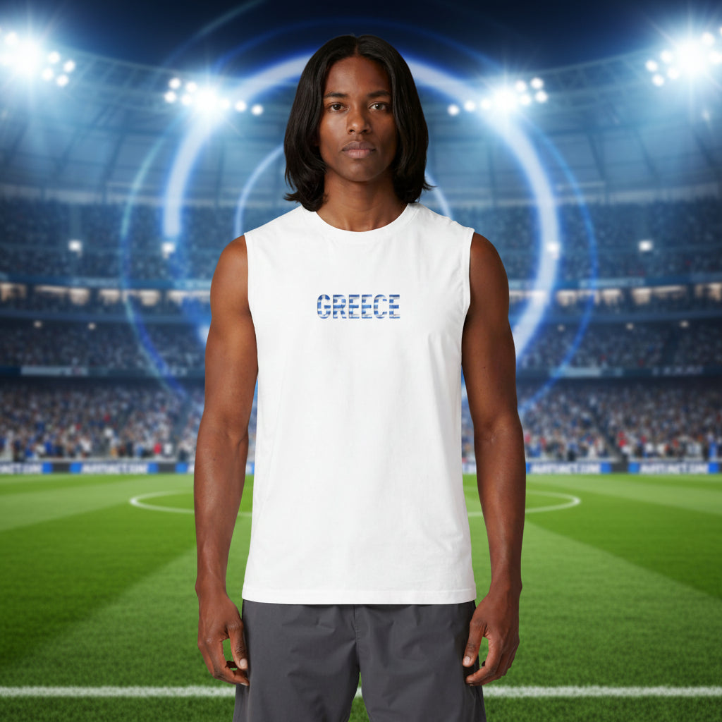 Greece Muscle Tank Top