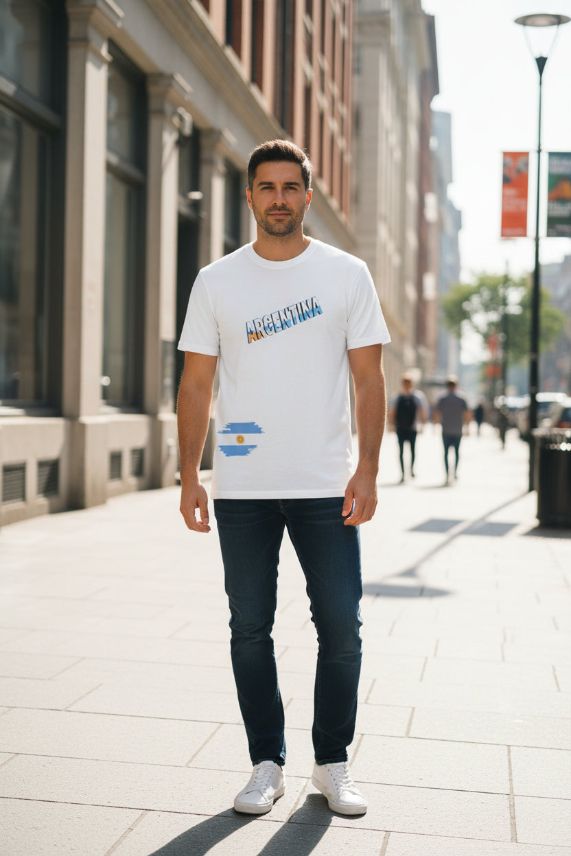 Argentina Paint-Splash T-Shirt