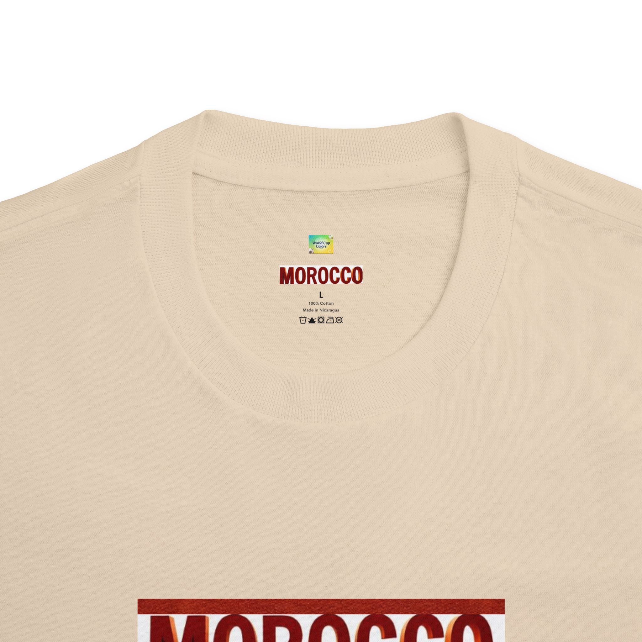 Morocco Soccer T‑Shirt