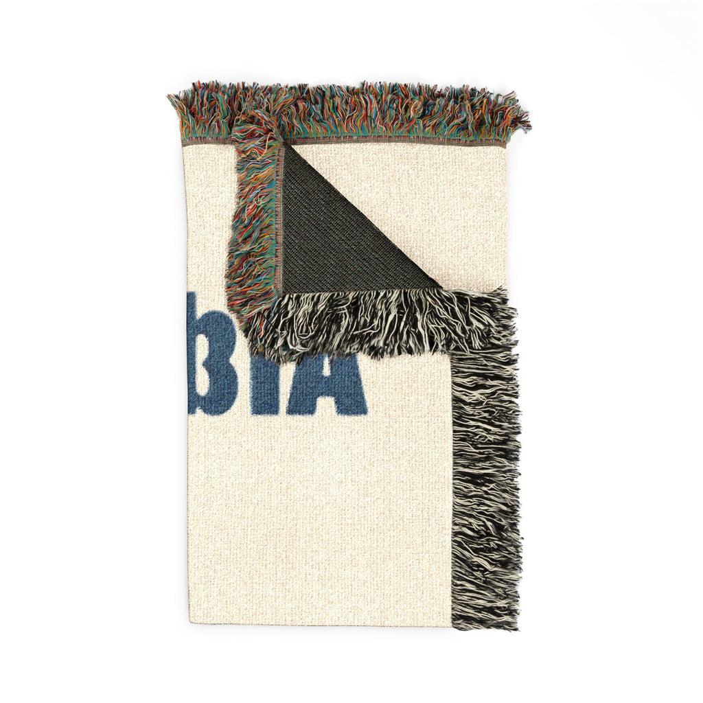 Colombia Soccer Woven Blanket
