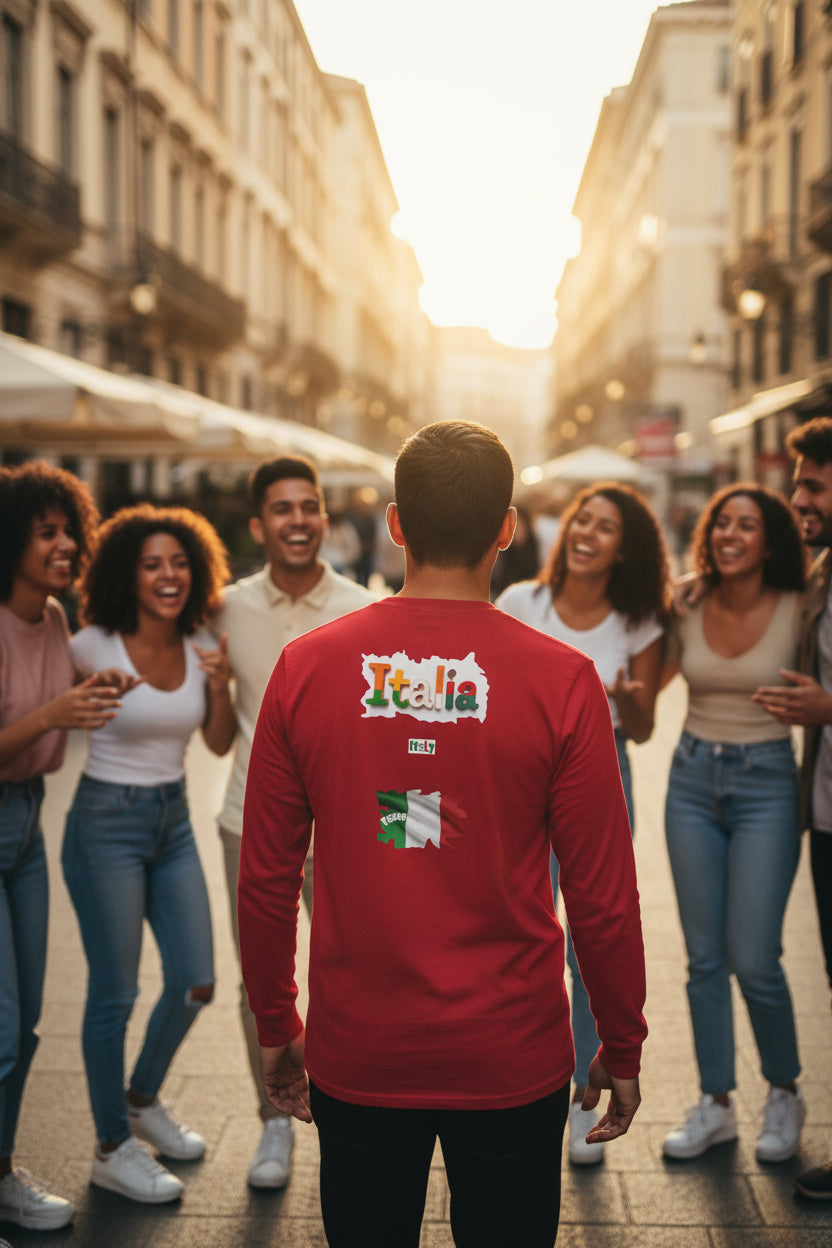 Italia Long Sleeve T-Shirt