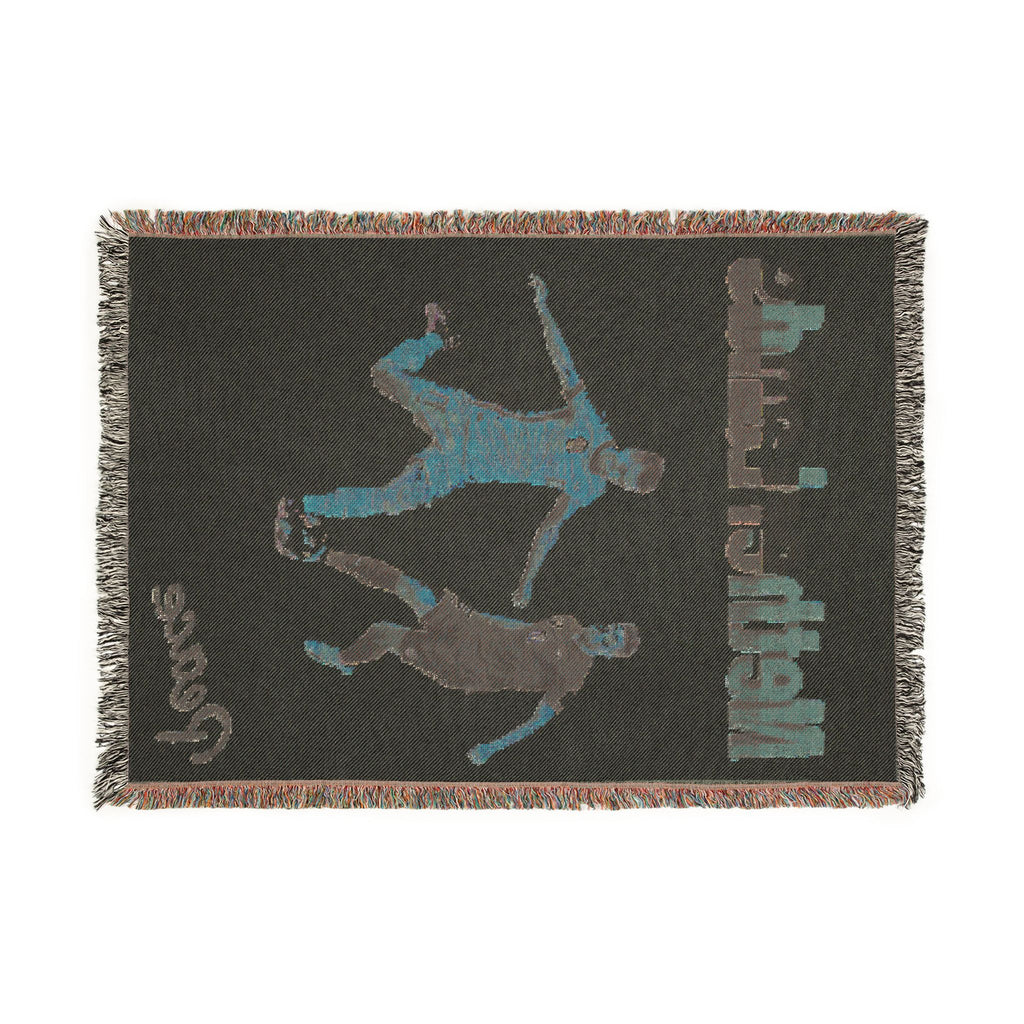 Netherlands Soccer Woven Blanket