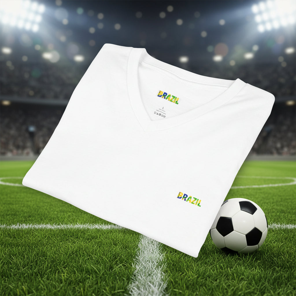Brazil V‑Neck Tee