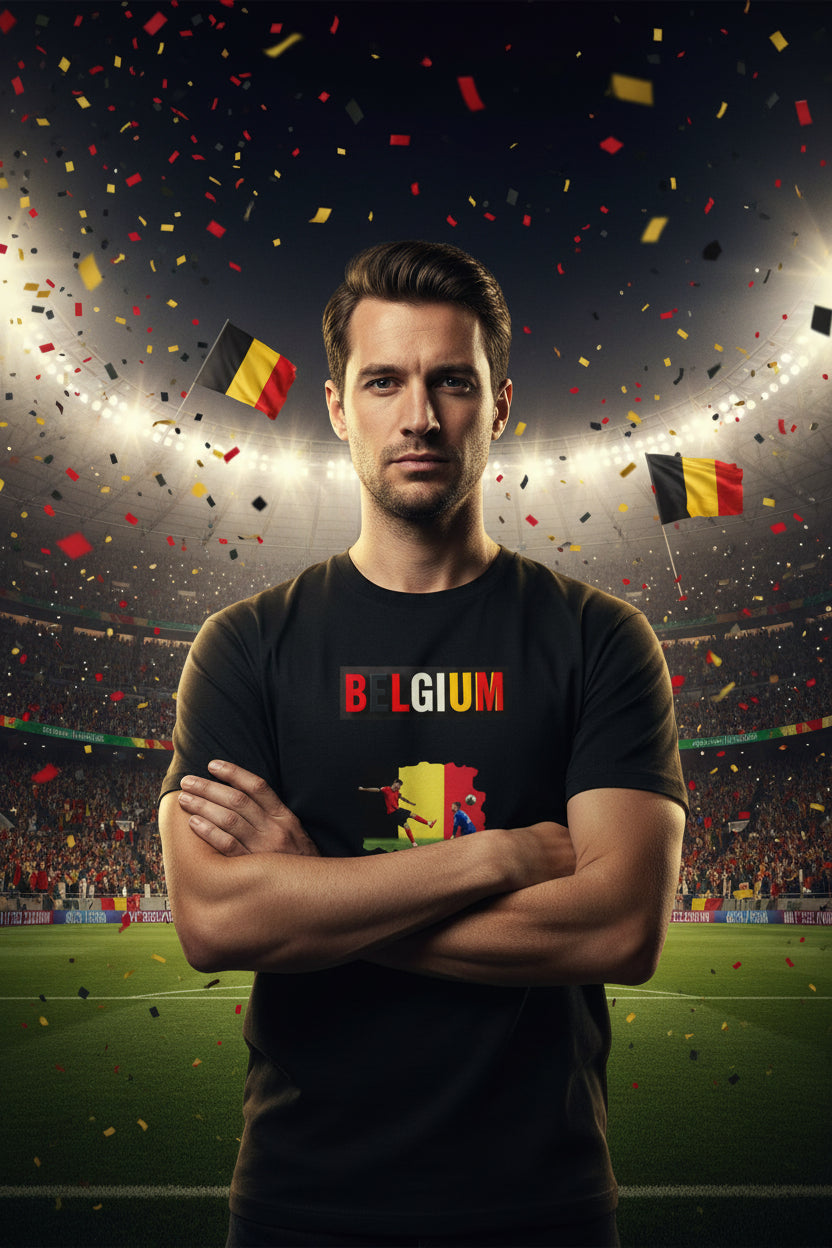 Belgium Soccer T‑Shirt