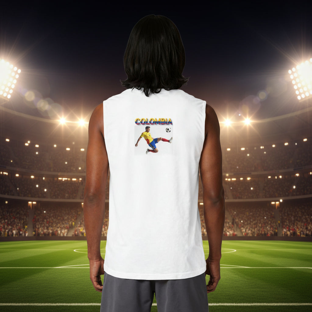 Colombia Soccer Muscle Tank