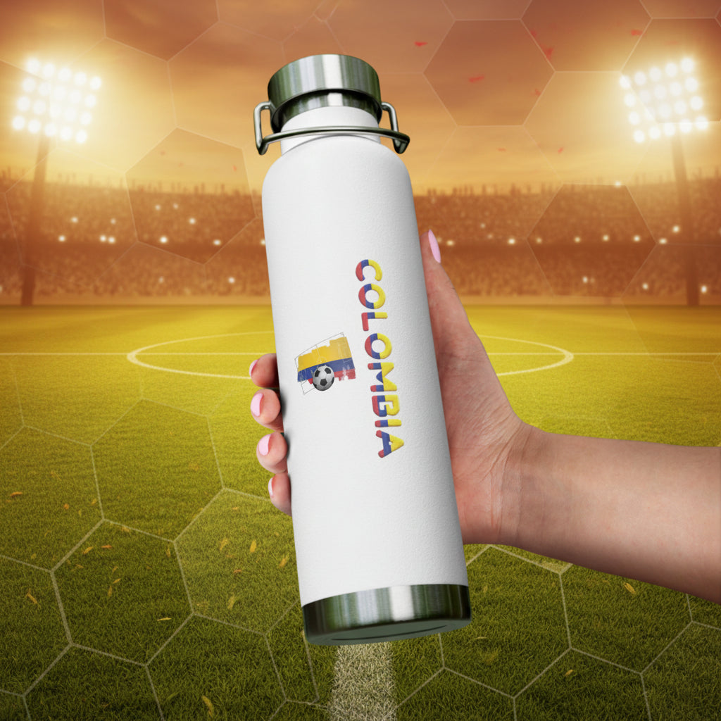 Colombia World Cup 2026 22oz Vacuum Insulated Stainless Water Bottle