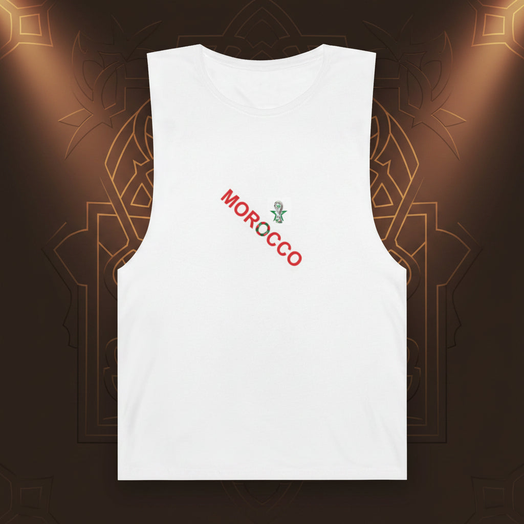 Morocco Soccer Tank Top 100% Cotton
