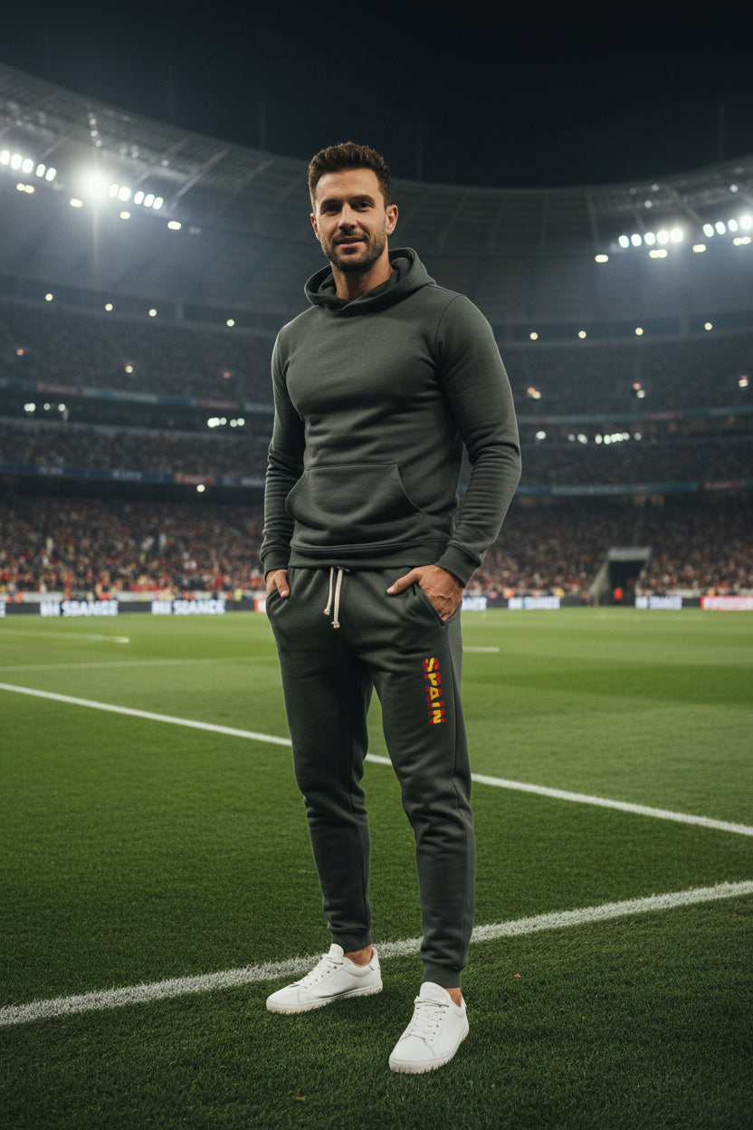Spain World Cup 2026 Sweatpants 100% Ring-Spun Cotton