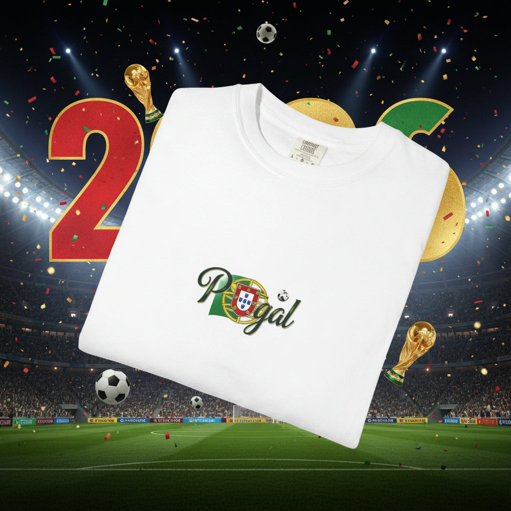 Portugal Soccer 100%  Cotton