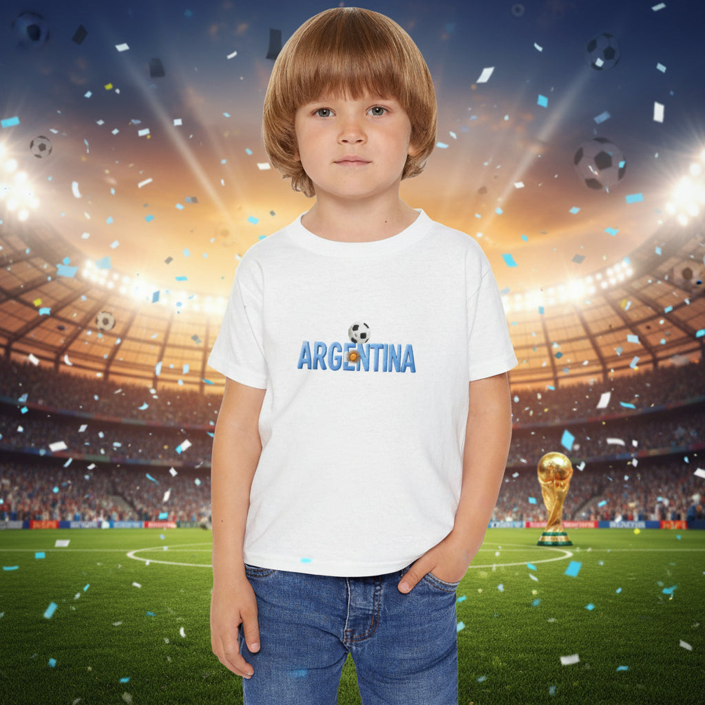 Argentina Soccer Toddler T‑Shirt