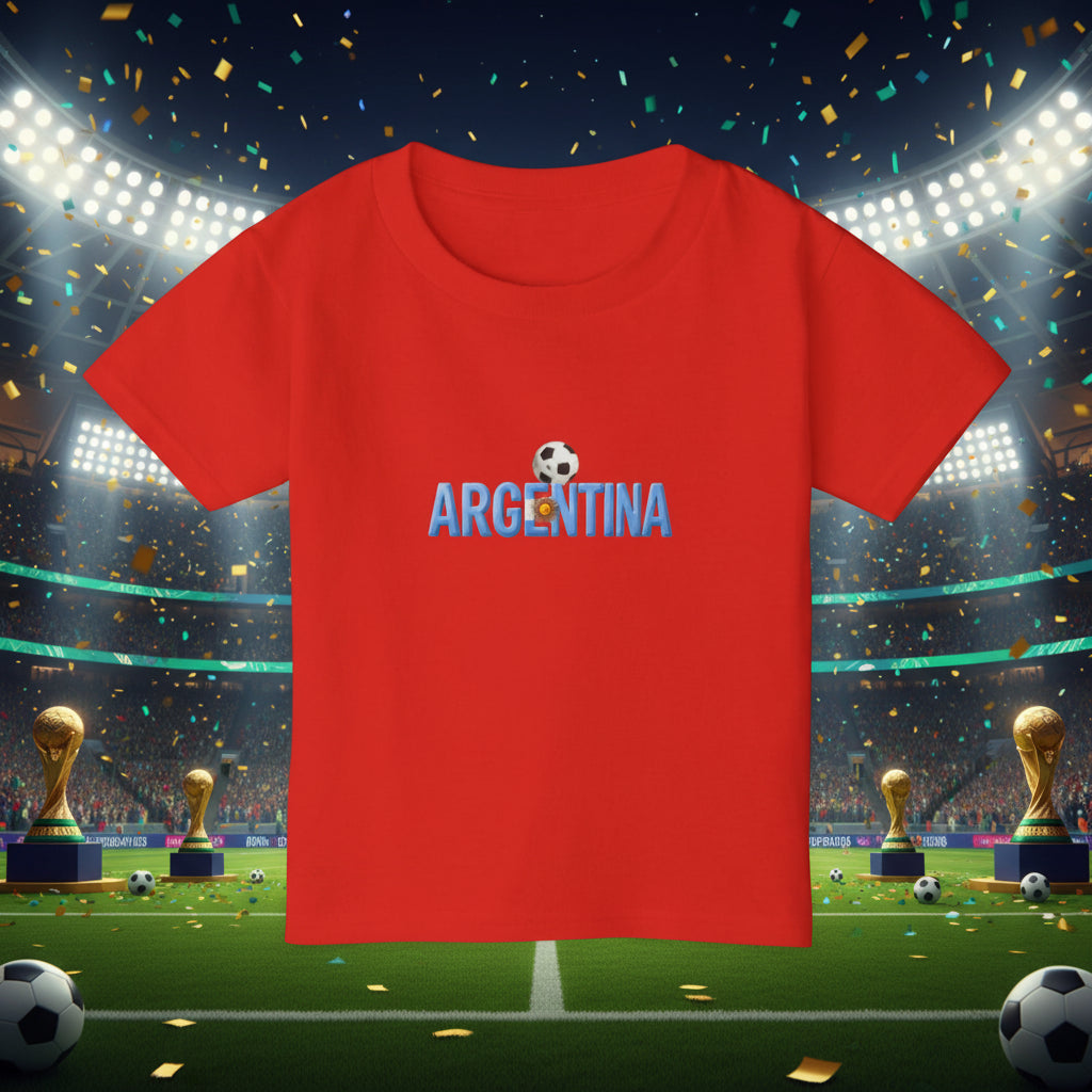 Argentina Soccer Toddler T‑Shirt