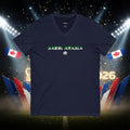 Saudi Arabia Soccer V-Neck Tee