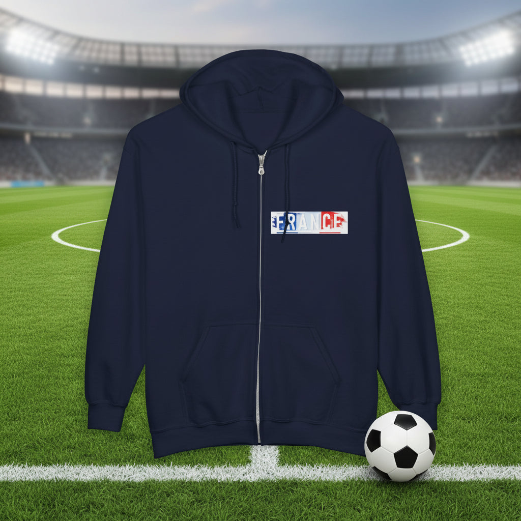 France Soccer Zip Hoodie