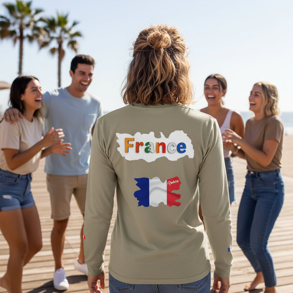 France Long Sleeve Tee