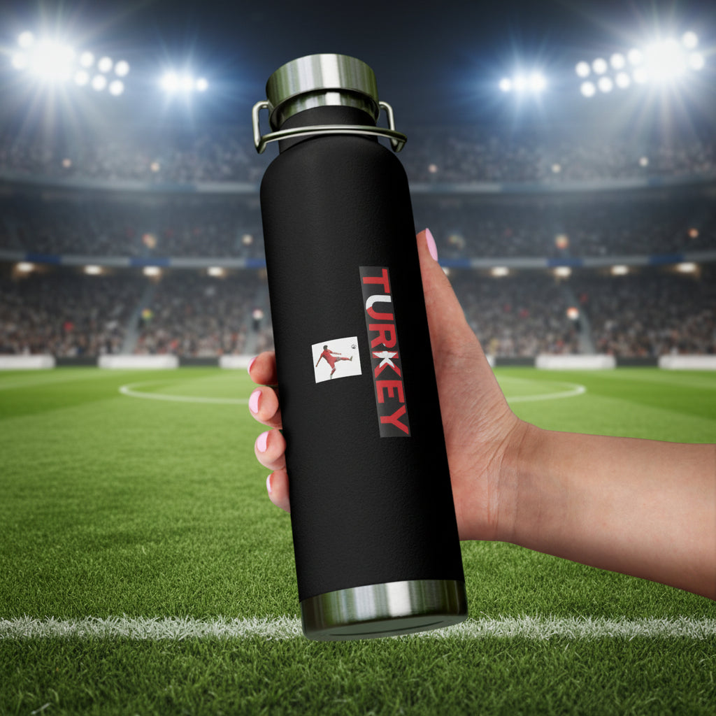 Türkiye World Cup 2026 22oz  Stainless Water Bottle