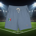 Italy Embroidered Sweat Shorts