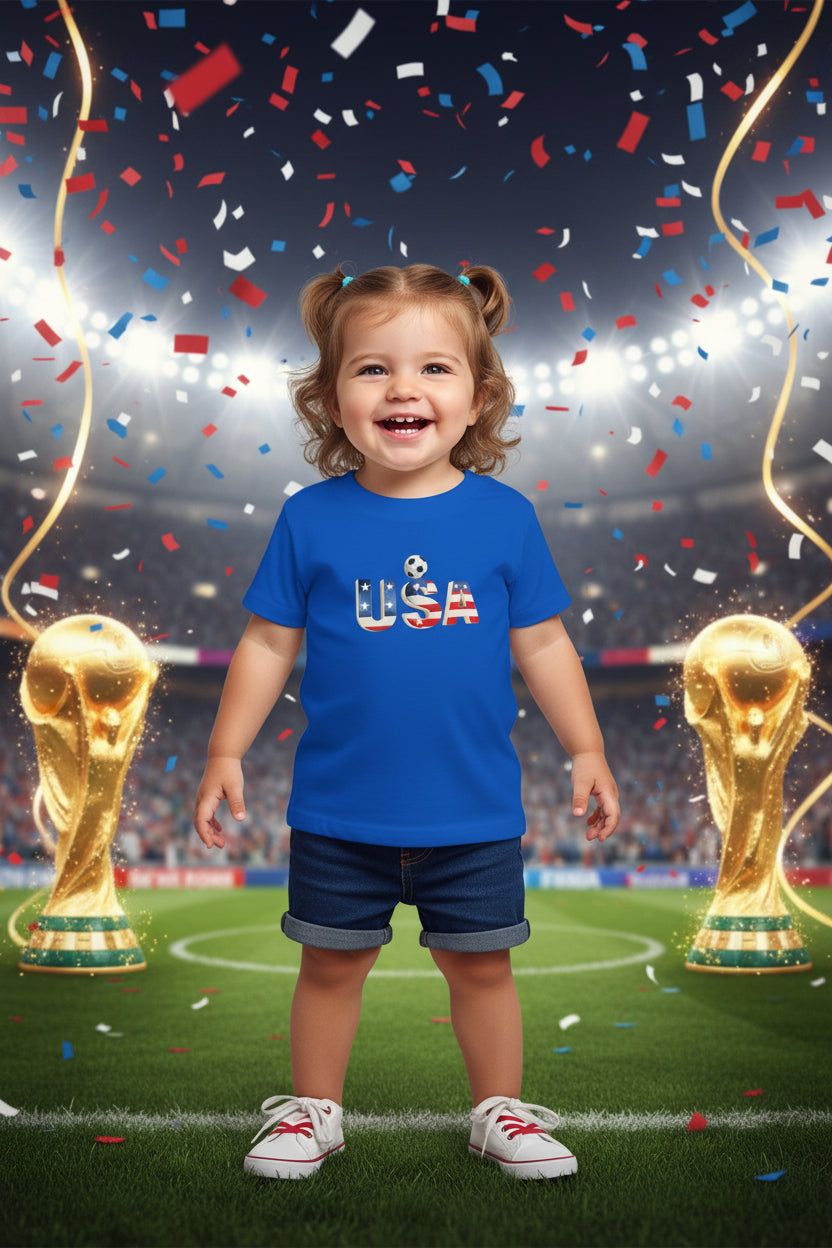 USA Soccer Toddler T‑Shirt