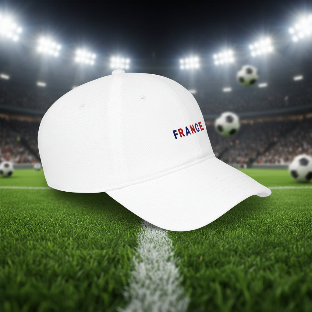 France Soccer Flag Baseball Cap
