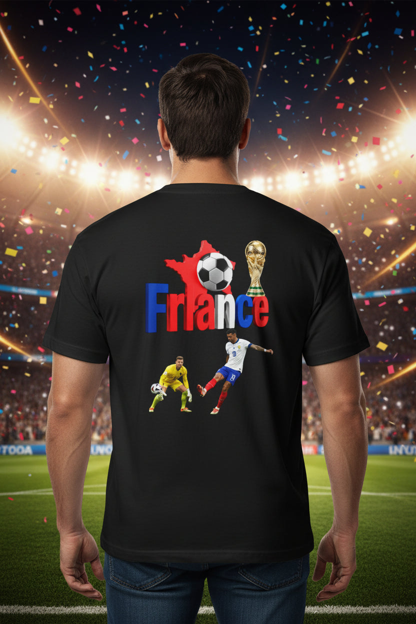 France Soccer T‑Shirt