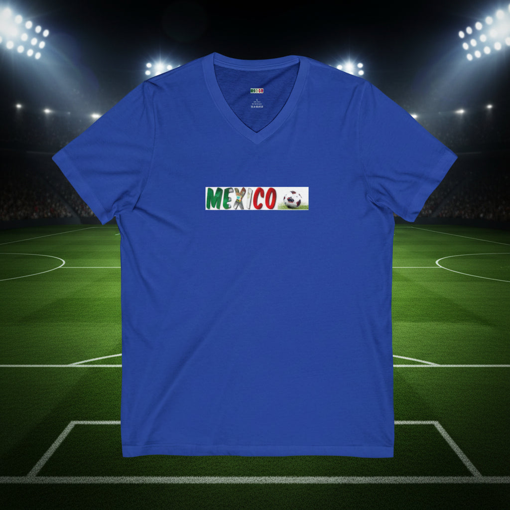 Mexico Soccer V-Neck Tee