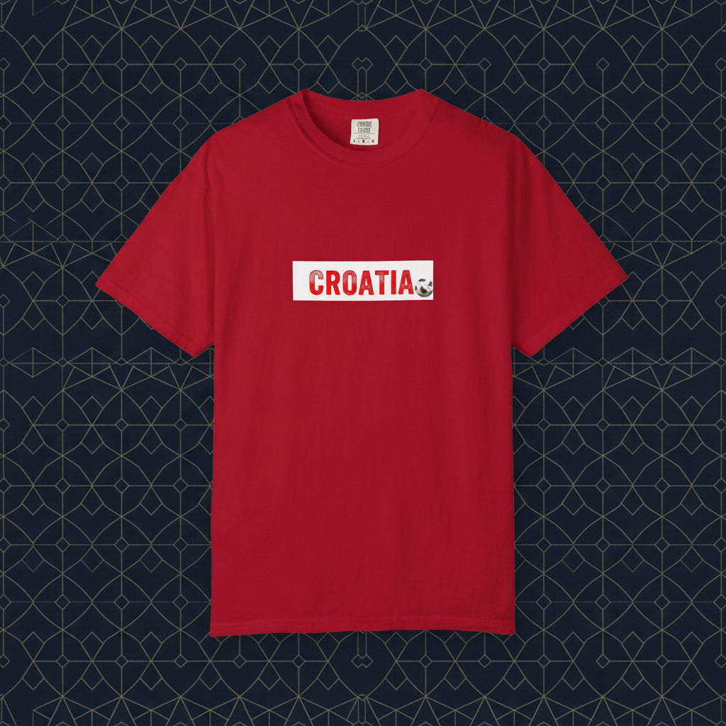 Croatia Soccer 100%  Cotton