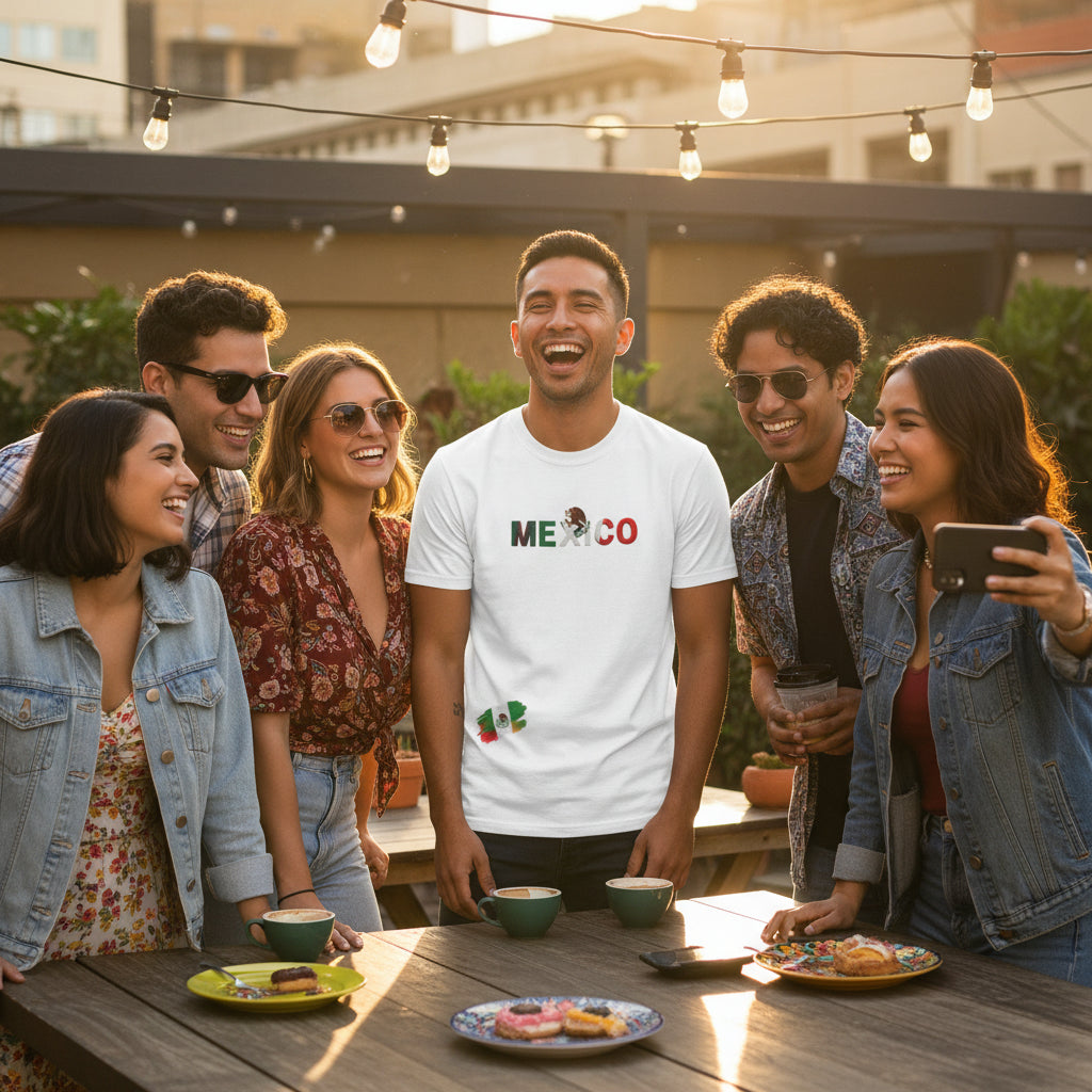Mexico Flag T-Shirt — Peace