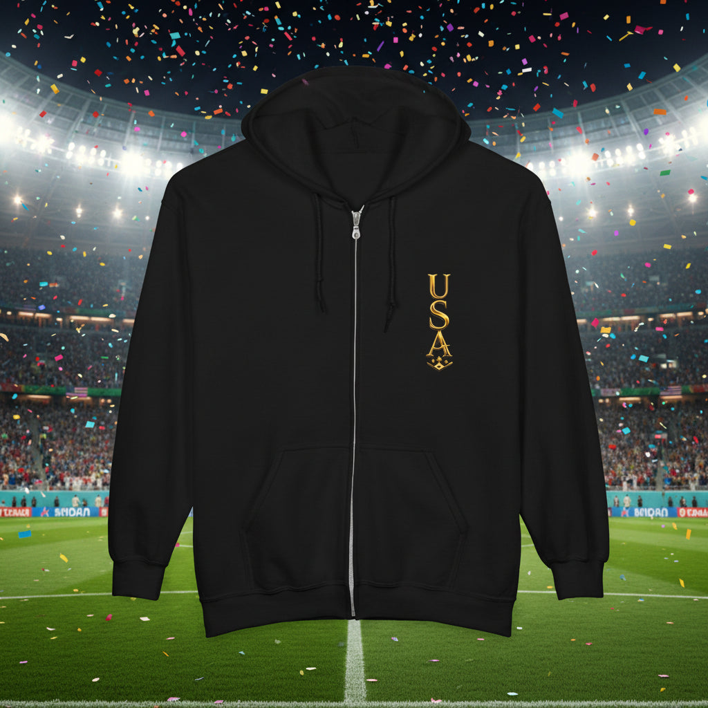 USA Soccer Zip Hoodie