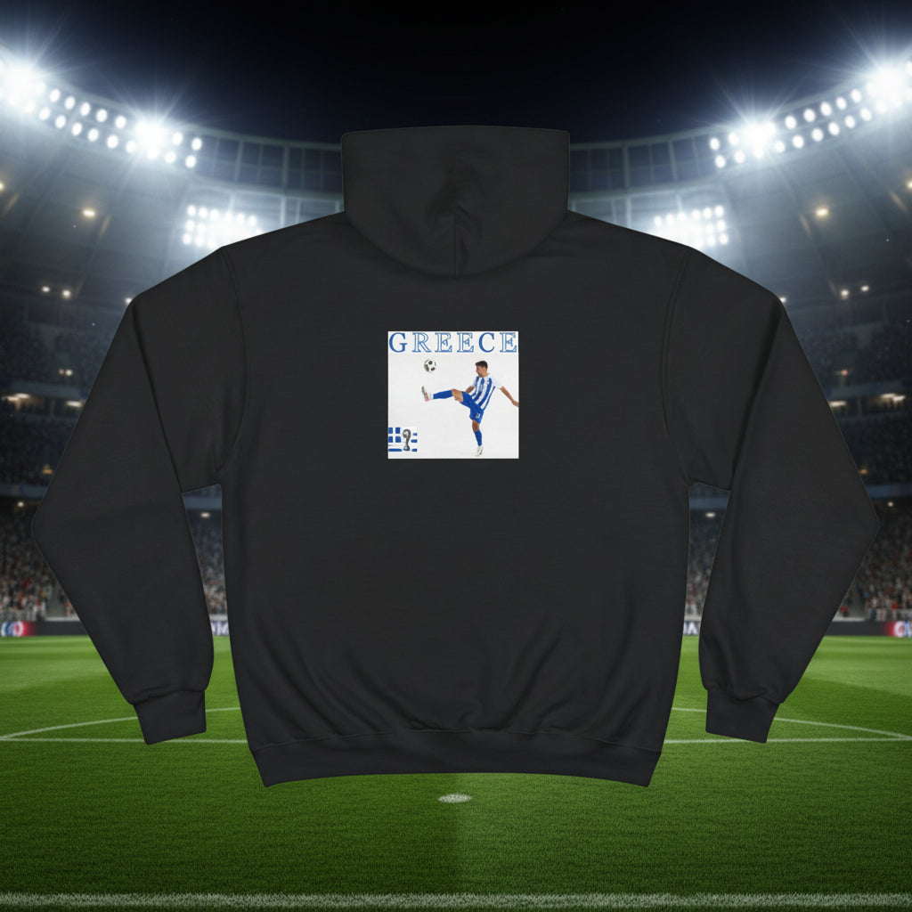 Greece Soccer Hoodie