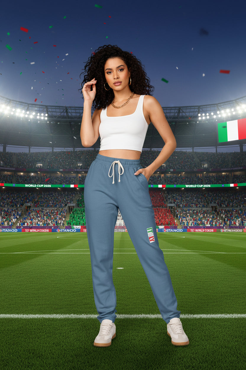 Italy World Cup 2026 Sweatpants 100% Cotton