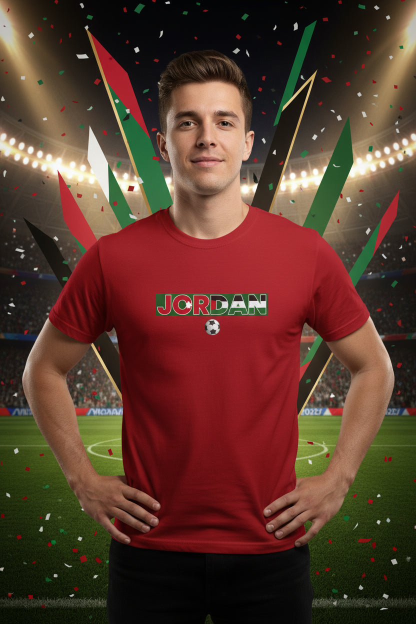 Jordan Soccer T-Shirt 100% Cotton