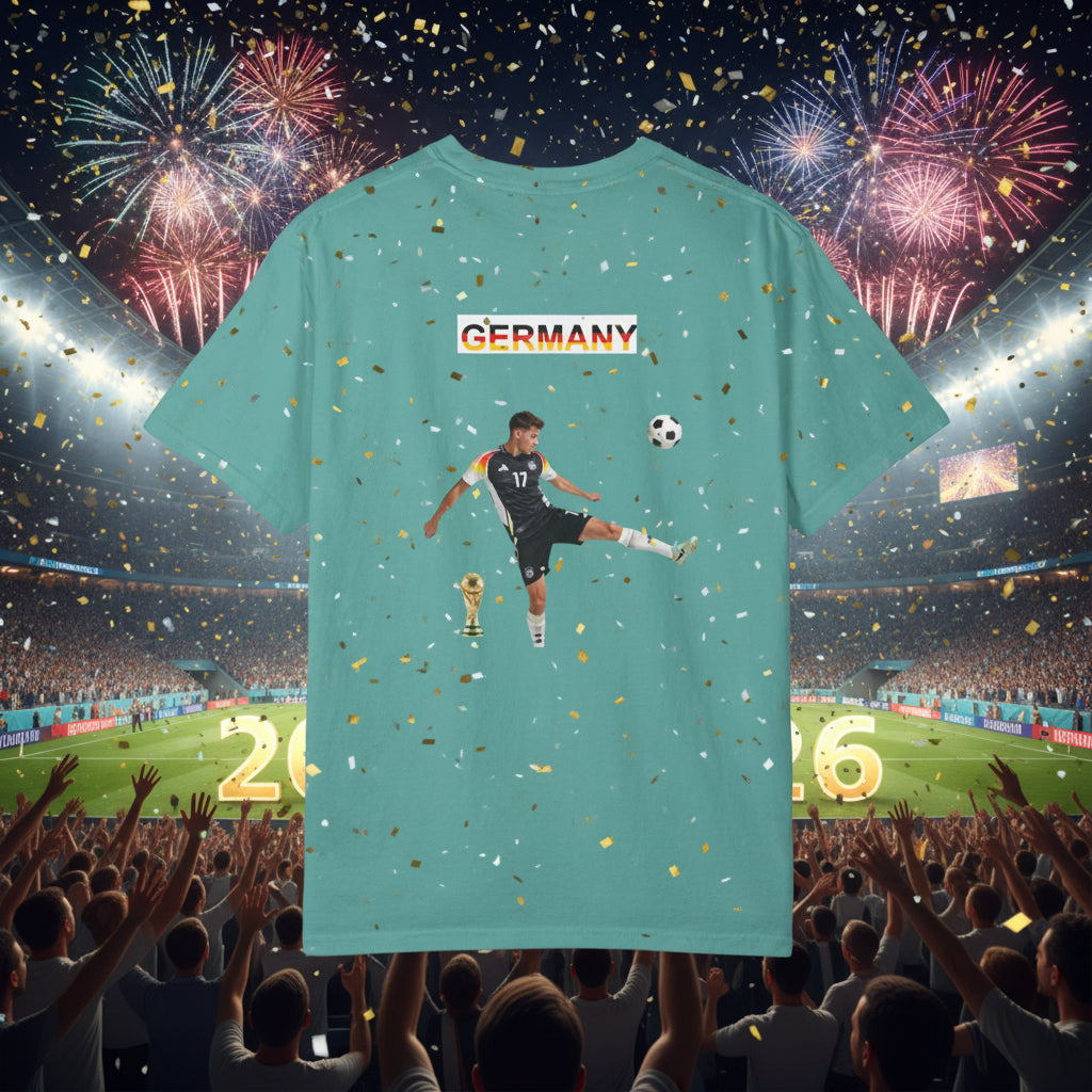 Germany World Cup 2026 Soccer 100%  Cotton