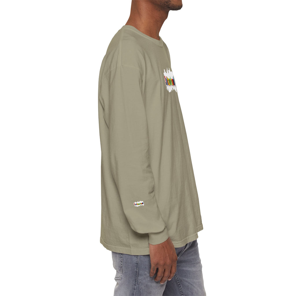 Switzerland Color Block Long Sleeve T-Shirt — Swiss Flag Graphic
